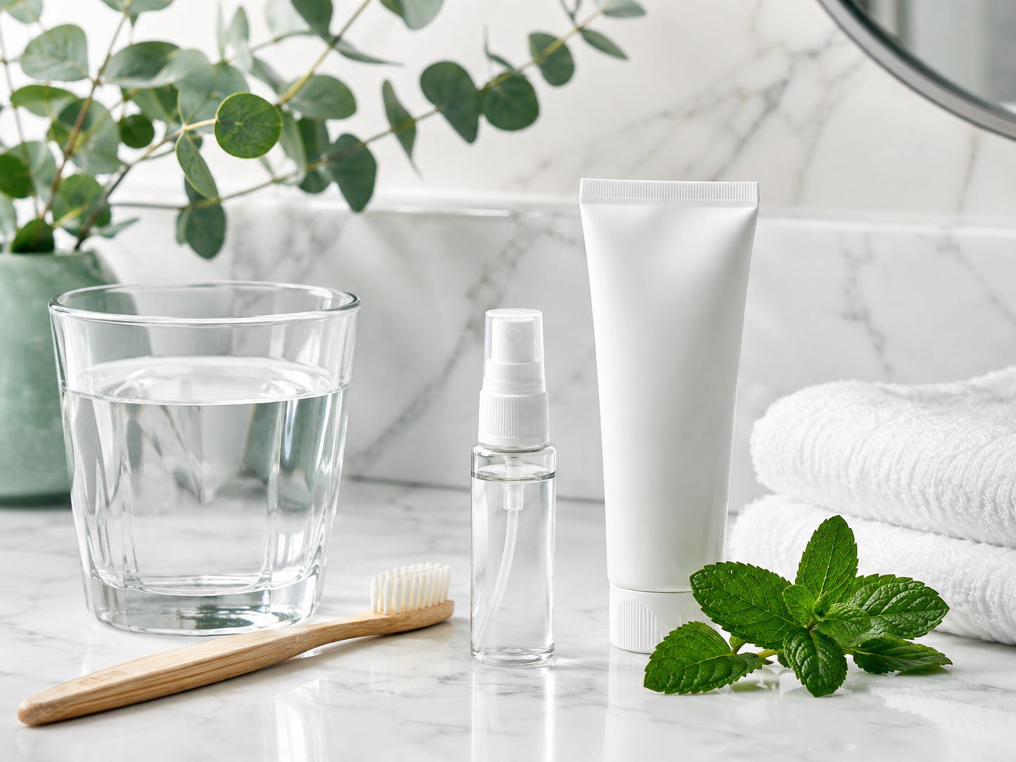 Water and oral care essentials for supporting dry mouth comfort