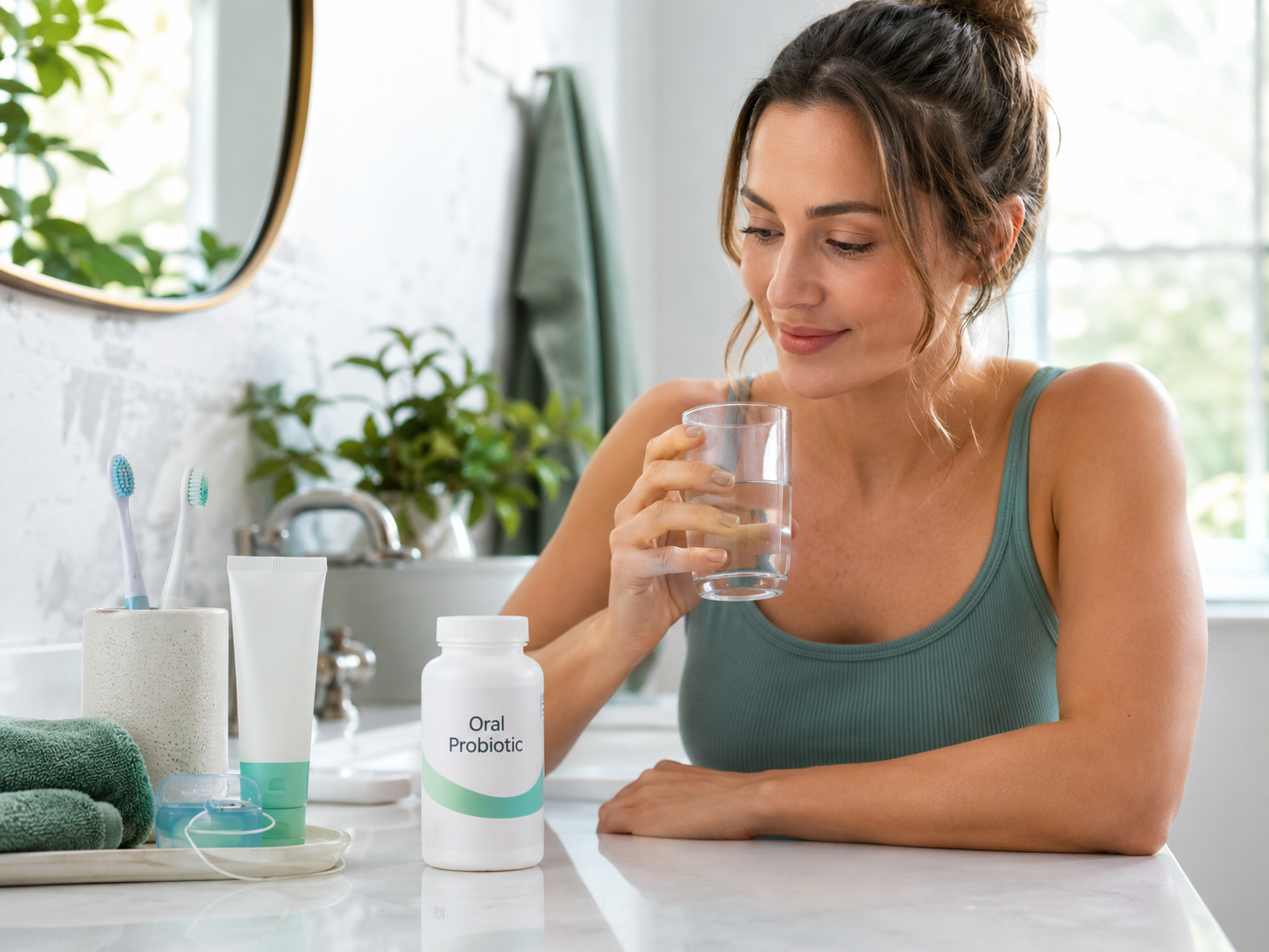 What oral probiotics do as part of a daily oral care routine